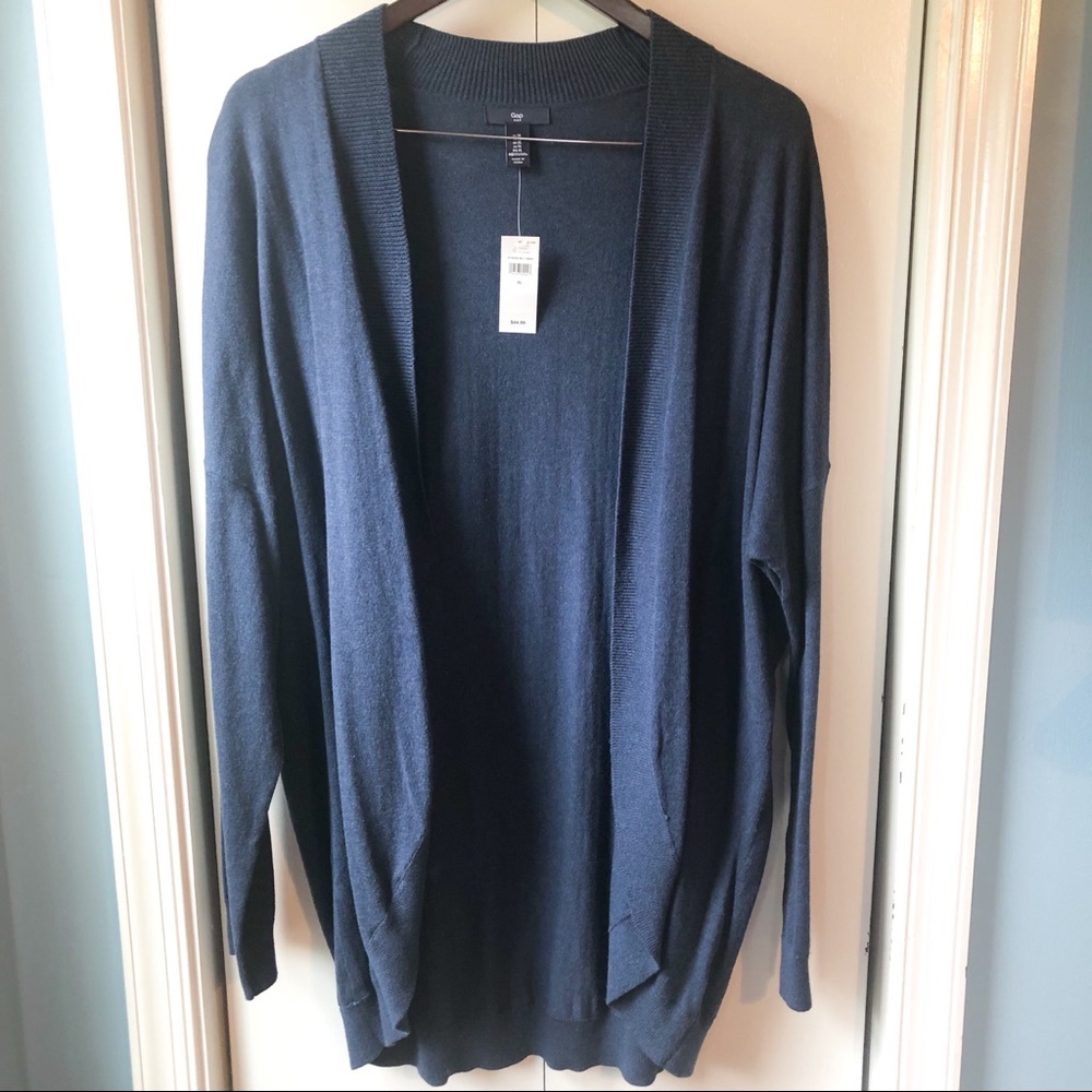 NEW Gap Blue Cardigan - Size XL
